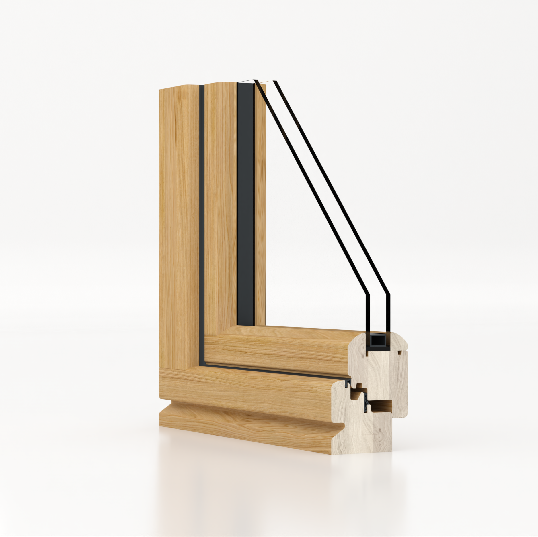 finestre arbor serramenti in legno modello EURO windows
