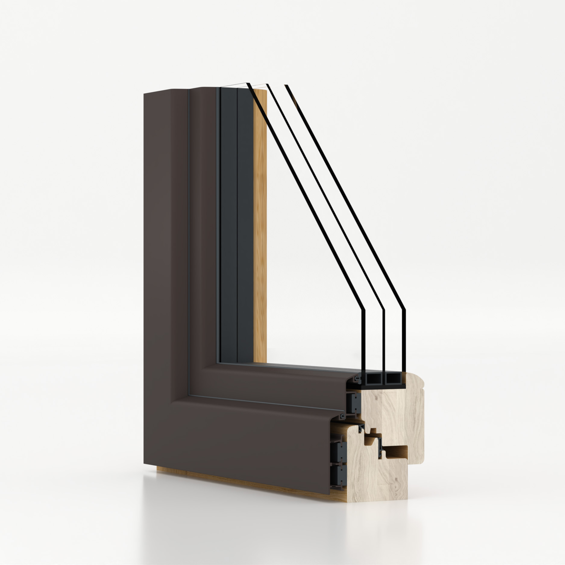 finestre arbor serramenti in legno alluminio modello SIRIO