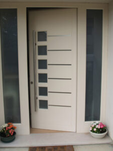 portoncini d'ingresso in legno