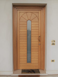 portoncini d'ingresso in legno