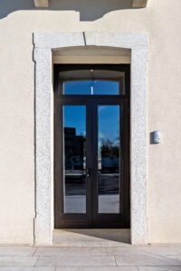 arbor legno realizzazioni: comune di mussolente porte esterne