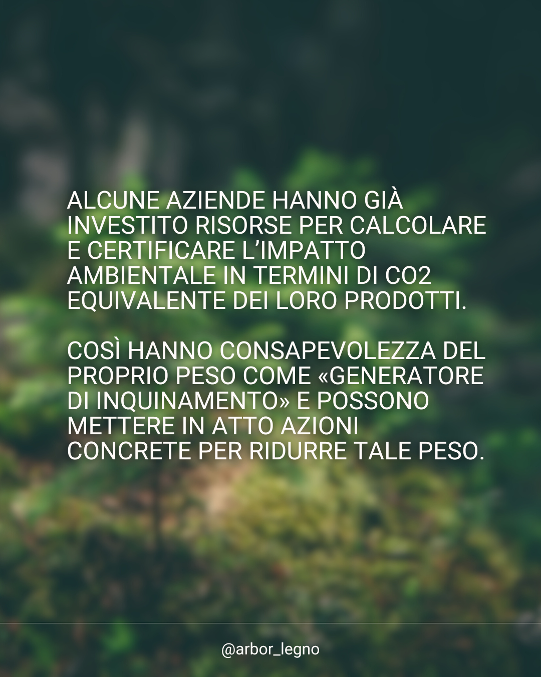 la carbon footprint in azienda